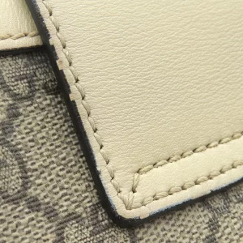 Gucci Padlock GG Shoulder Bag Supreme Leather Beige White Chain Strap - Picture 6 of 6